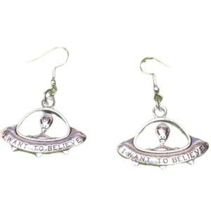 Alien Earrings Halloween